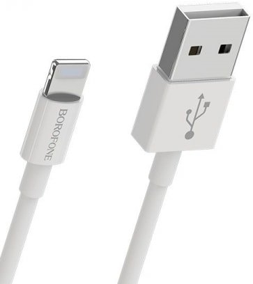 

Кабель Borofone BX22 Lightning 1 м (белый)