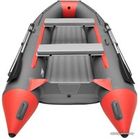 Моторная лодка Roger Boat Trofey 3500 (без киля, графит/красный)