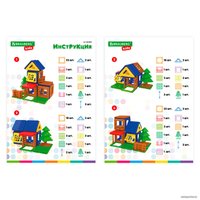 Магнитный конструктор BRAUBERG 663849 Kids Magnetic Build Blocks-79 Построй дом