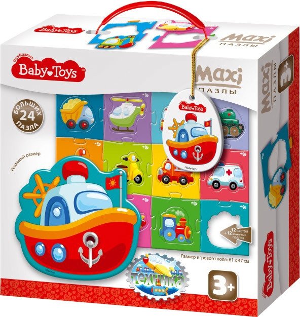 

Мозаика/пазл Baby Toys Техника 02510