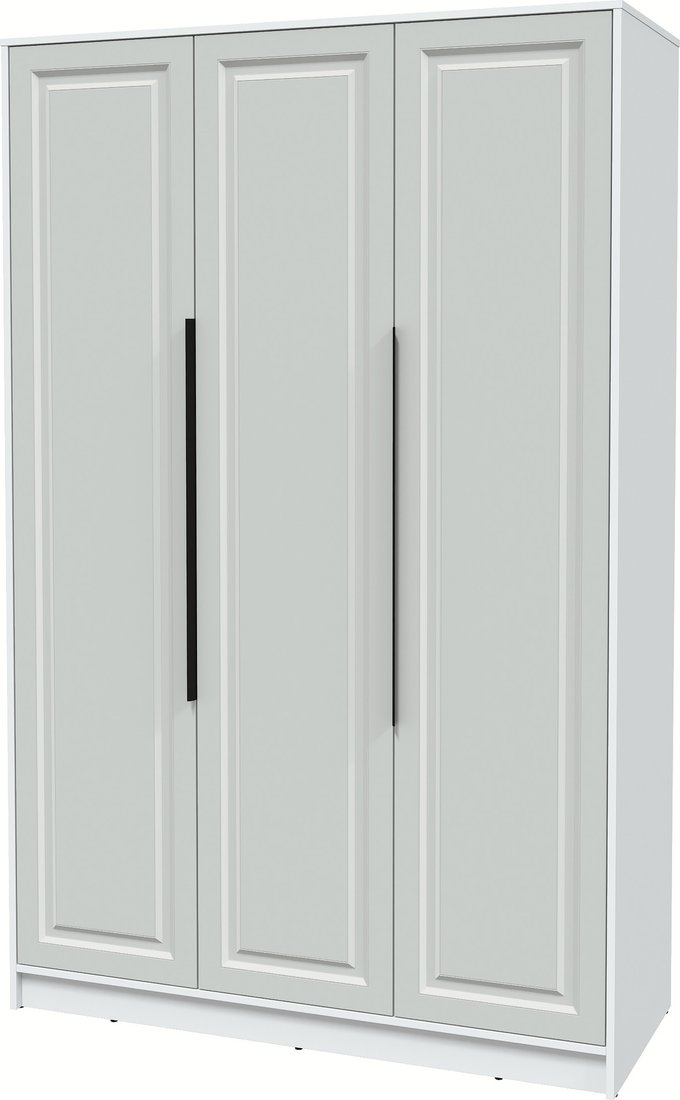 

Шкаф распашной Интерлиния Концепт КТ-Ш3 Деко (белый платинум/грей)