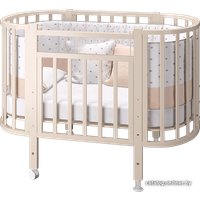 Классическая детская кроватка MLK Элен 3 (слоновая кость)