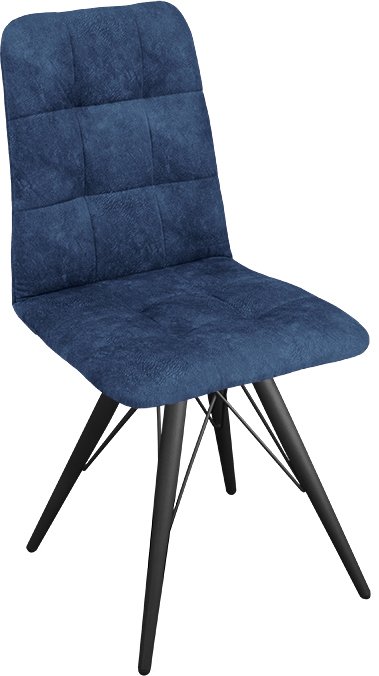 

Стул Трия Аспен К3 (черный муар/микровелюр Wellmart Blue)