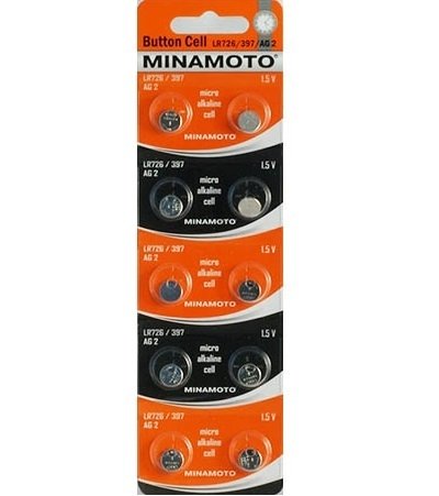 

Батарейка Minamoto LR726/397/AG2 10BP