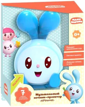 

Развивающая игрушка Умка Музыкальный ночник с проектором Малышарики HT692-R (48)