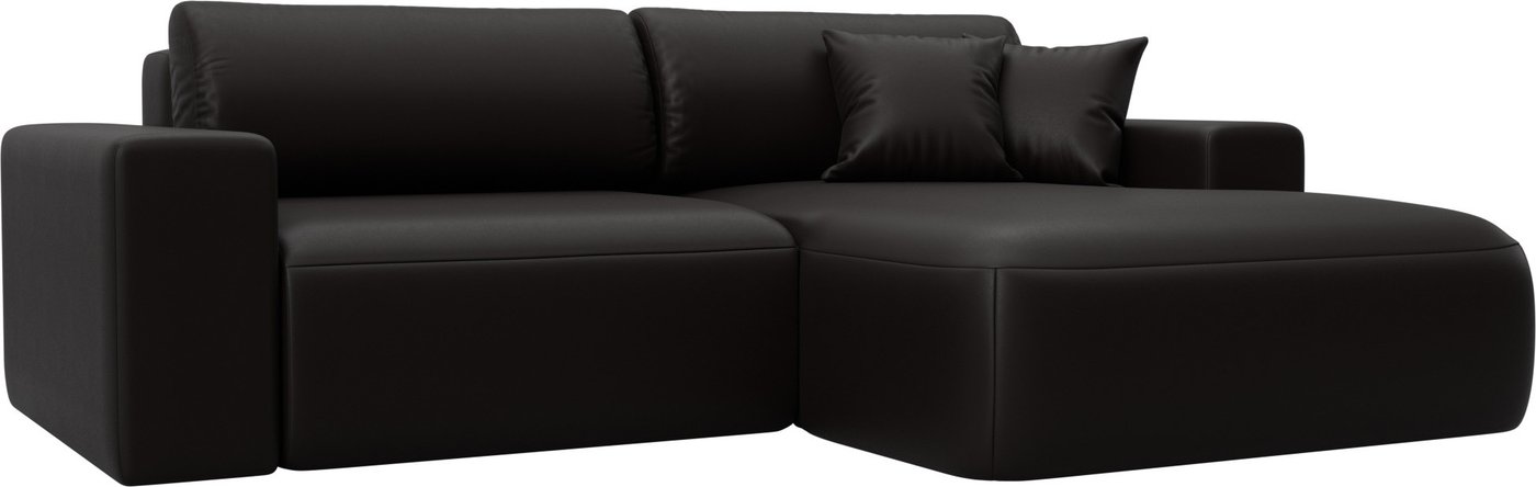 

Угловой диван Лига диванов Лига-036 НПБ Классик правый 127730 (экокожа Grifon 12 коричневый)