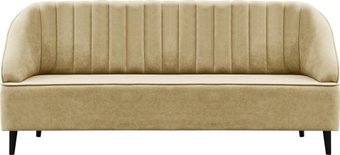 Диван Brioli Донато трехместный (микровелюр, B2 бежевый)