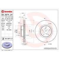  Brembo 09567421