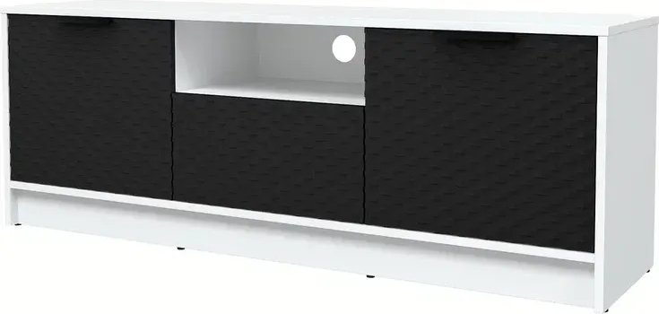 

Тумба Интерлиния ТВ Концепт КТ-ТВ3-50 Техно (белый платинум/черный)