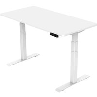 Стол с регулировкой высоты Smartstol Pro W 140x80 (белый/белый)