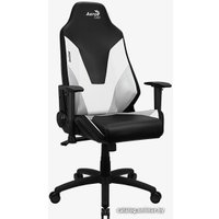 Игровое (геймерское) кресло AeroCool Admiral (черный/белый)