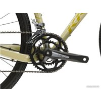 Велосипед Kross Esker 1.0 M/20" 2024 (бежевый/золотистый глянцевый)