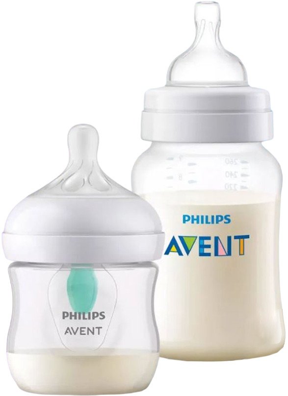 

Набор бутылочек для кормления Philips Anti-Colic AirFree SCS100/01 2 шт (125 мл + 260 мл)