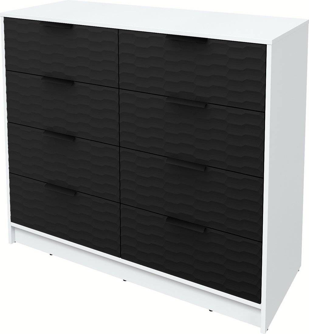 

Комод Интерлиния Концепт Зодиак КТ-К117 (белый платинум/черный)