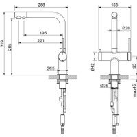 Смеситель Aquatek Европа AQ1385BG