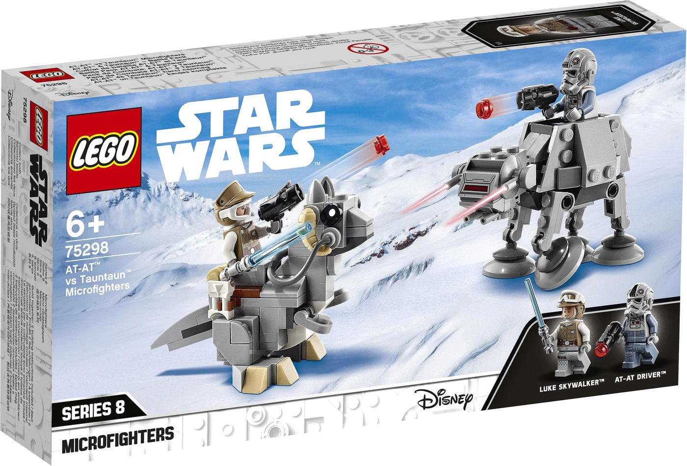 

Конструктор LEGO Star Wars 75298 Микрофайтеры: AT-AT против таунтауна