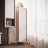 Шкаф распашной Аквилон Рэя №8 (туя светлый/кашемир)