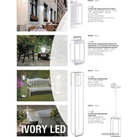 Уличный подвесной светильник Novotech Ivory Led 358122