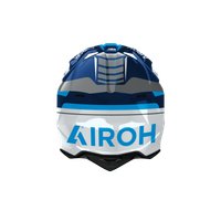 Мотошлем Airoh WRAAAP Conquer WRAC18-M (M, синий глянец)