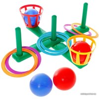 Развивающая игра Юг-Пласт Кольцеброс комбинированный 7002