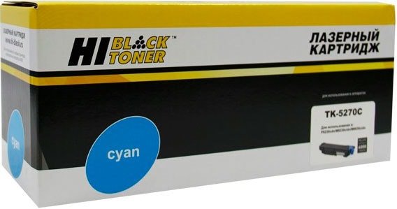 

Картридж Hi-Black HB-TK-5270C (аналог Kyocera TK-5270C)