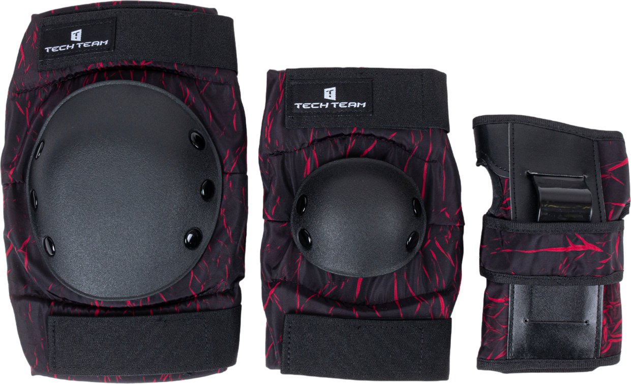 

Комплект защиты Tech Team Safe fit adult 4.0 NN013989 (M, черный/красный)