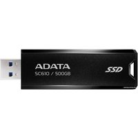 Внешний накопитель ADATA SC610 500GB SC610-500G-CBK/RD