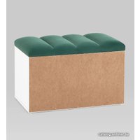 Тумба для обуви Stool Group Хольст vt-holst-695 (белый/велюр зеленый)