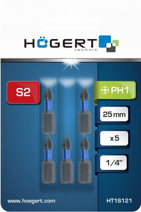 

Набор бит Hoegert Technik HT1S121