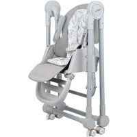 Высокий стульчик Indigo Chill (серый)