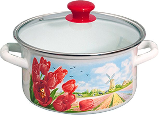 

Кастрюля КМЗ Страна тюльпанов Экстра 51904-382/4.02