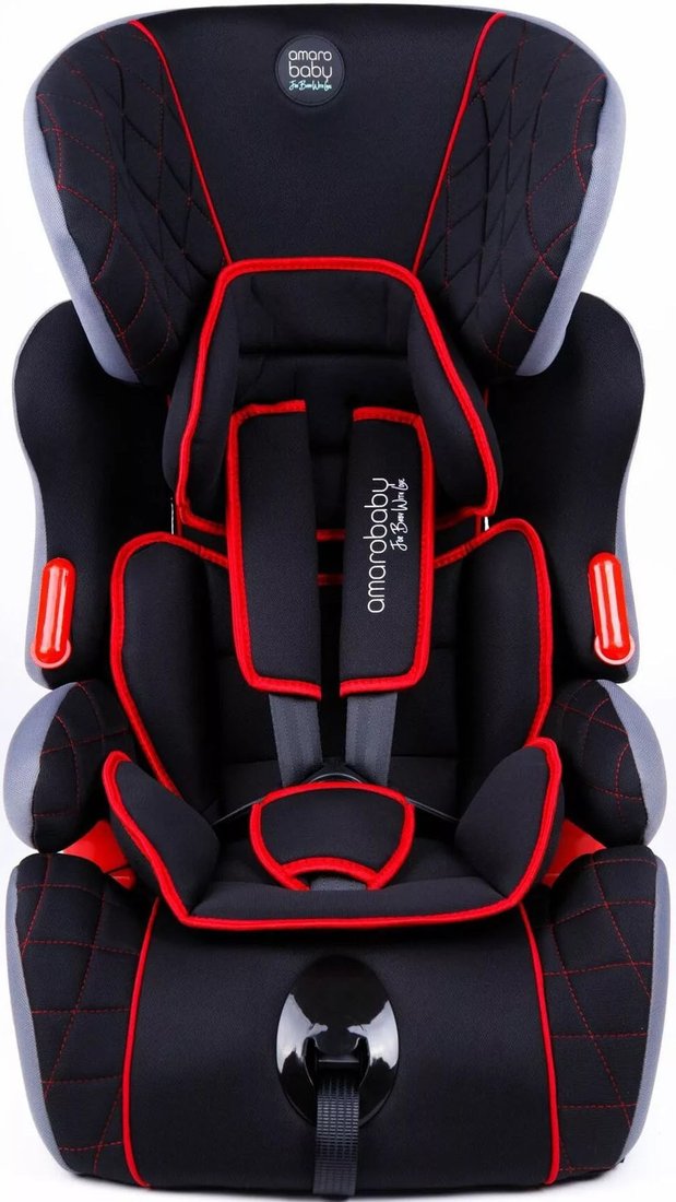 

Детское автокресло Amarobaby Big trip AB212006BTChK/09 (черный/красный)