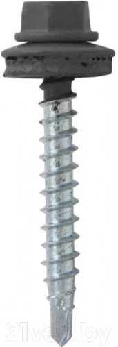 Starfix Кровельный по металлу 5.5x19 шайба с прокл. PT3 SMP2-32496-100 (100шт, оцинкованный, RAL 7024 графитово-серый)