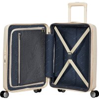 Чемодан-спиннер American Tourister Soundbox Coconut sand 55 см