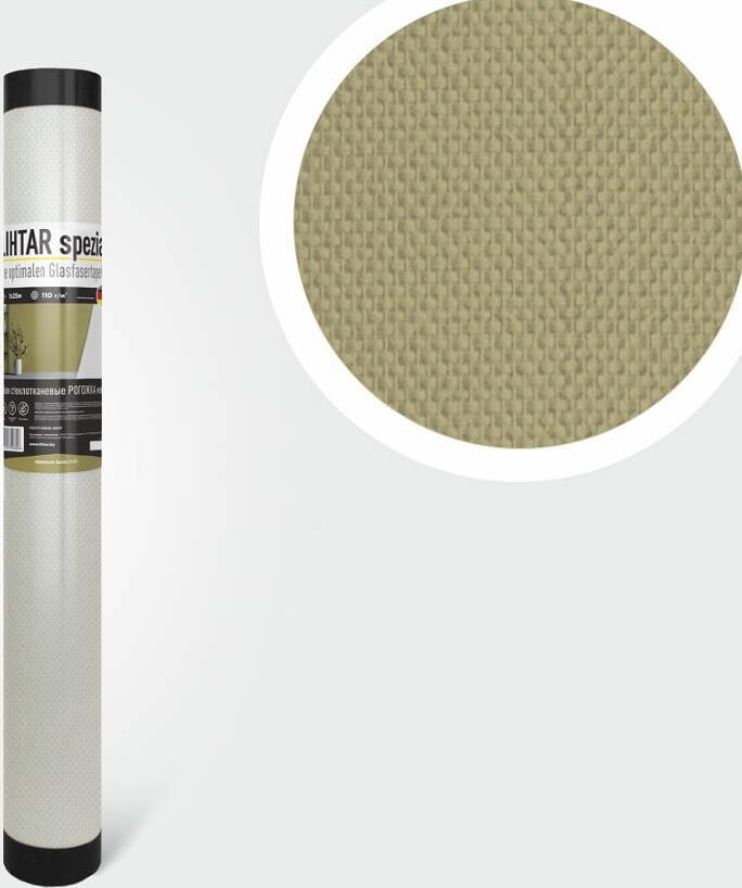

Стеклообои Lihtar spezial, рогожка мелкая 110 г/м2
