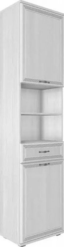 Шкаф-пенал Лером ШК-1048 (снежный ясень)