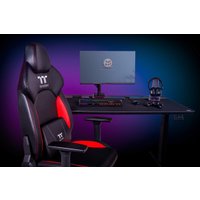Игровое (геймерское) кресло Thermaltake V Comfort (черный/красный)