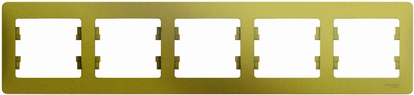 

Рамка Schneider Electric Glossa GSL001005