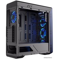 Корпус GameMax Moonlight (черный, голубая подсветка)