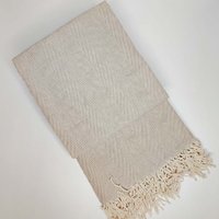 Плед Vladi Елочка 140x200 50165 (белый/бежевый) в Витебске