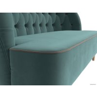 Диван Лига диванов Амиса 109828 (бирюзовый)