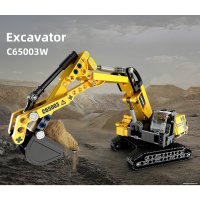 Конструктор CaDa Техно. Карьерный экскаватор C65003W 9653236