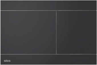 Панель смыва Alcadrain Fun (черный)