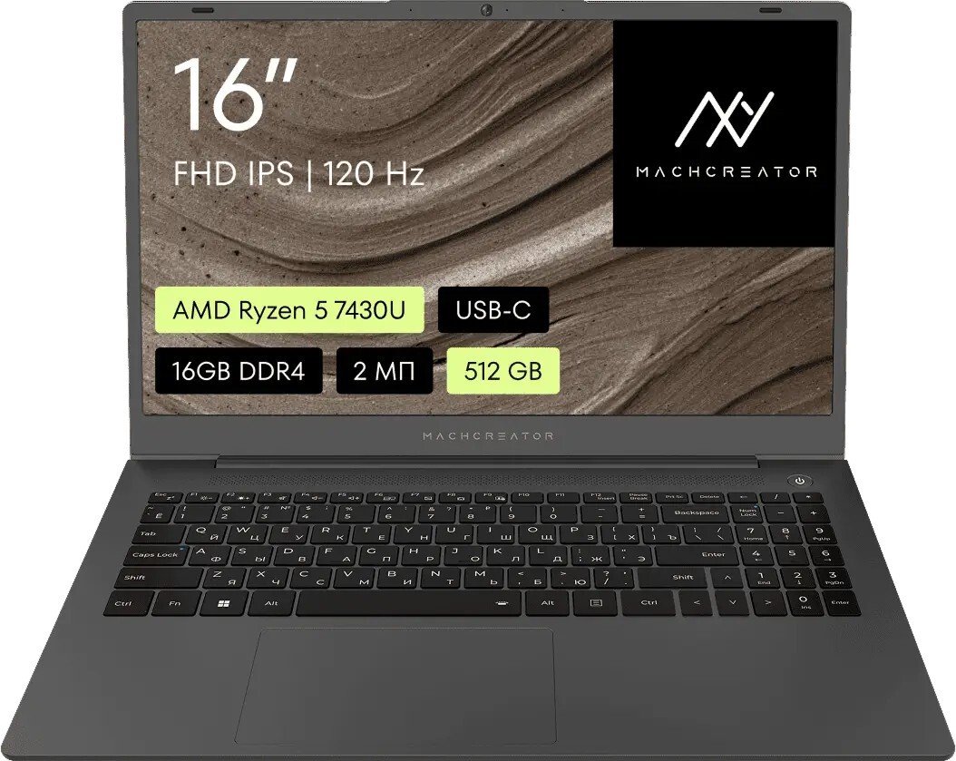 

Ноутбук Machcreator One D6 JJ00G700JRU