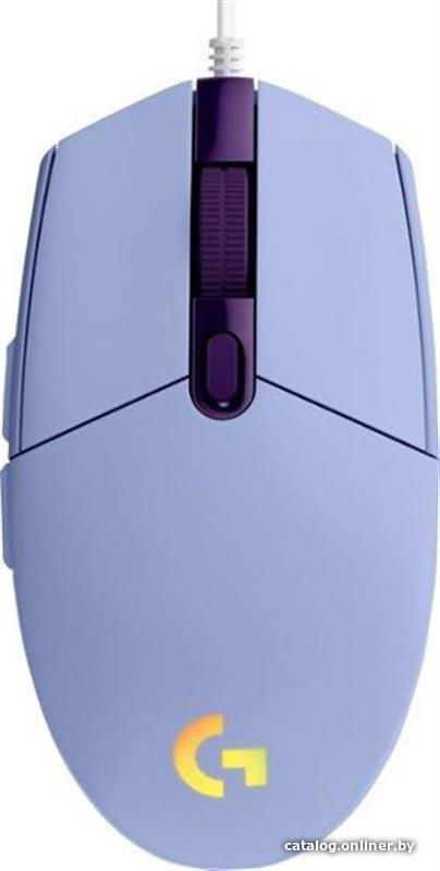 Игровая мышь Logitech G102 Lightsync (сиреневый)