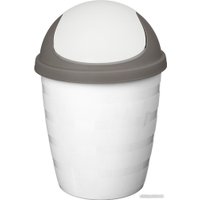 Мусорное ведро Idi Land Rambai 221308421/03 (светло-серый)