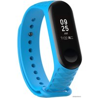 Ремешок Xiaomi ребристый для Mi Band 3 (синий)