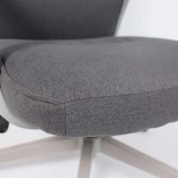 Офисное кресло AksHome Sierra (серая ткань/серый металл)