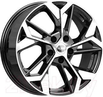 Литые диски K&K КС1062 Coolray 17x6.5" 5x114.3мм DIA 54.1мм ЕТ 50мм Алмаз черный
