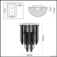 Бра Odeon Light Romana 4925/2W